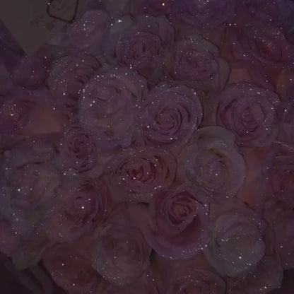 Glitter Rose Bouquet